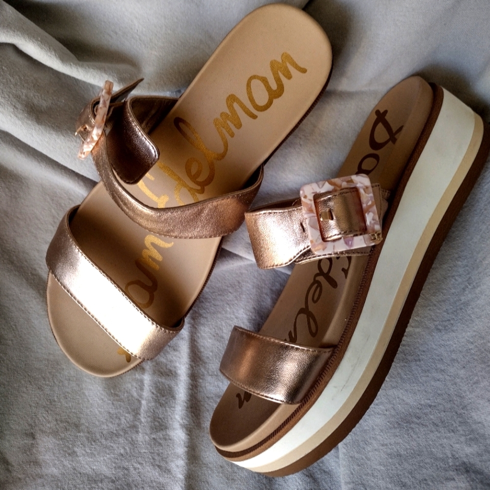 Sam Edelman slide pink sandal